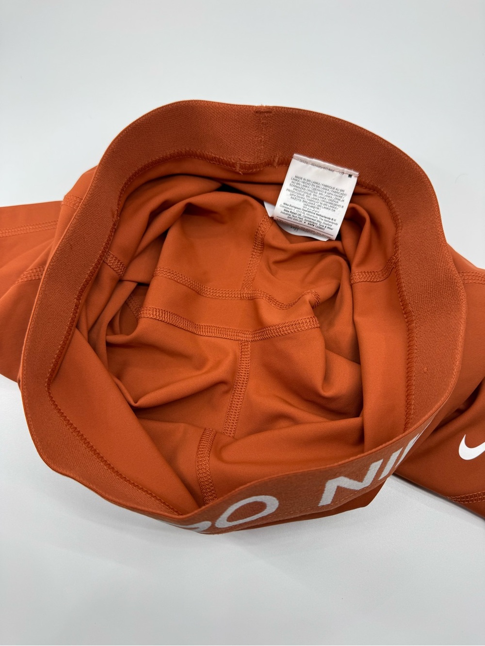 Nike Pro 365 Shorts Burnt Orange NWOT - Picture 7 of 9